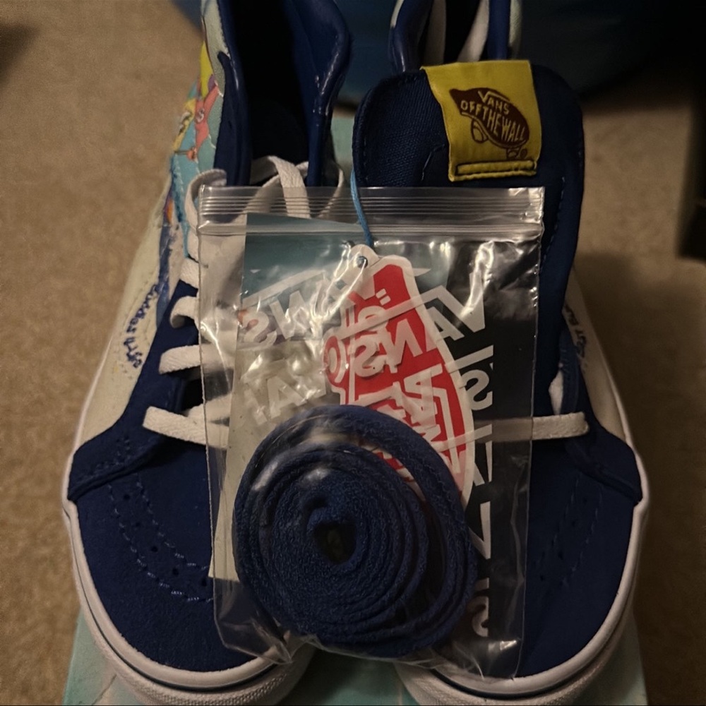 Kids (SpongeBob) bstbddies4life vans. Size 1y